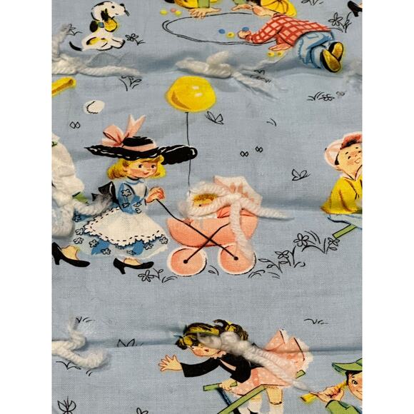 Project Linus, Kids Play, Vintage, Baby Blanket, Nursery, Decor, ~ 250507-WH 602 - Picture 3 of 6